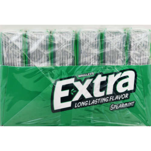 EXTRA Spearmint Sugarfree Gum Packs