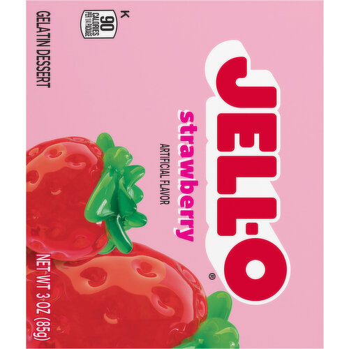 Jell-O Strawberry Gelatin Dessert