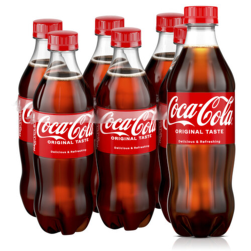Coca-Cola Soda Soft Drink, 16.9 fl oz