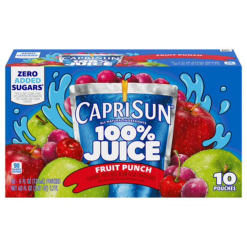 Capri Sun Juice Blend, Fruit Punch
