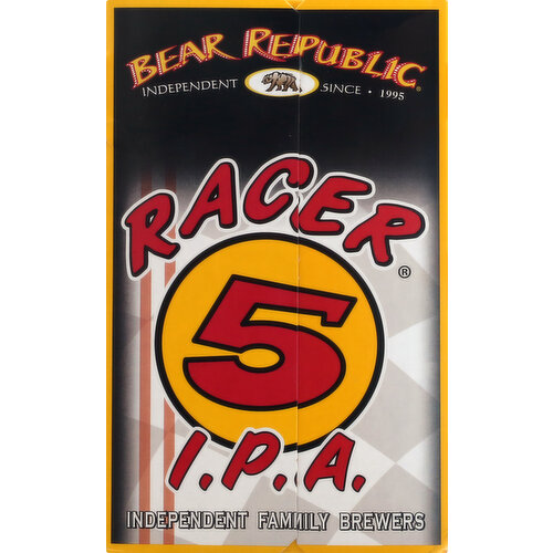 Bear Republic Beer, India Pale Ale, Racer 5