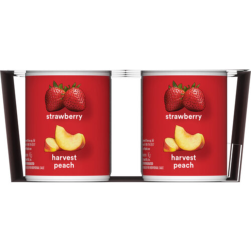 Yoplait Low Fat Strawberry/Harvest Peach Yogurt