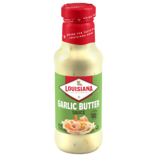 Louisiana Fish Fry Products Sauce, Garlic Butter