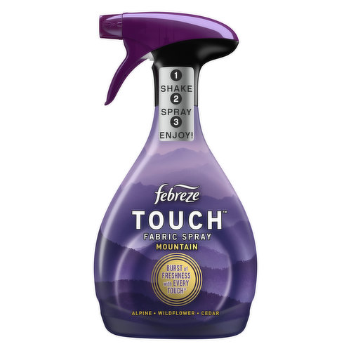 Febreze Febreze Touch Fabric Spray Mountain, 27 oz