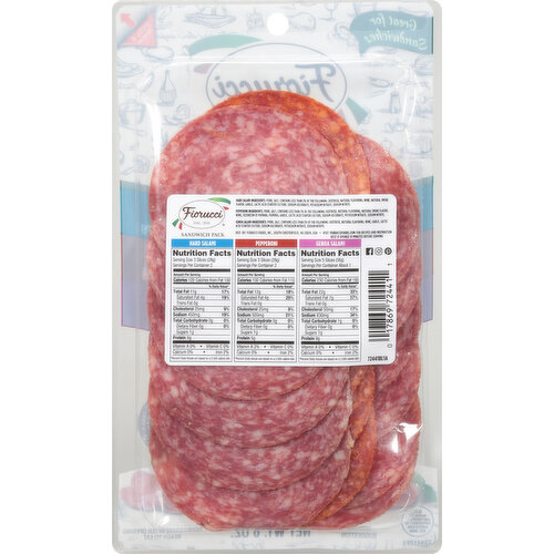 Fiorucci Sandwich Pack, Hard Salami/Pepperoni/Genoa Salami