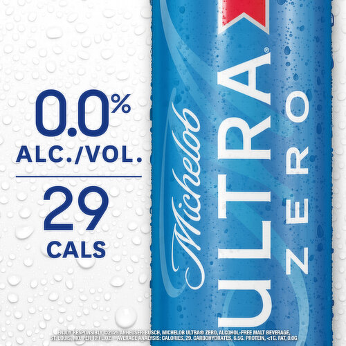 Michelob Ultra Beer Zero 12 pk/12 oz