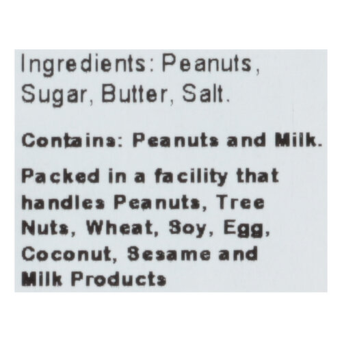 First Street Peanuts, Butter Toffee