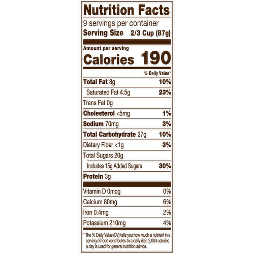 Dreyer's Extra Mocha Almond Fudge Frozen Dairy Dessert