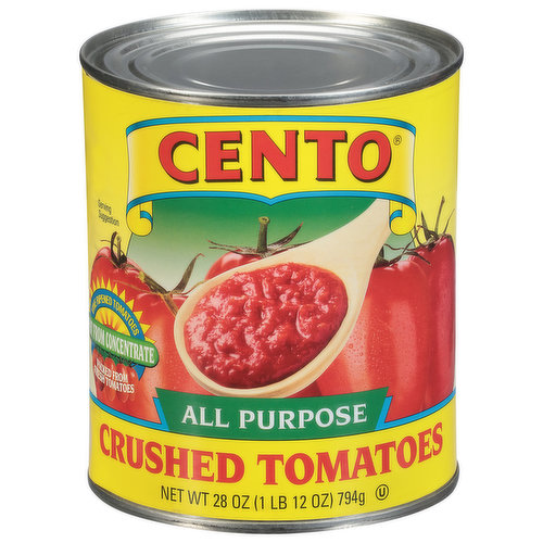 Cento Tomatoes, Crushed, All Purpose