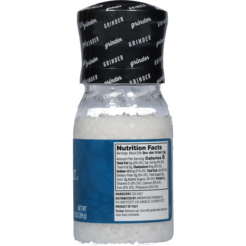 First Street Sea Salt, Grinder