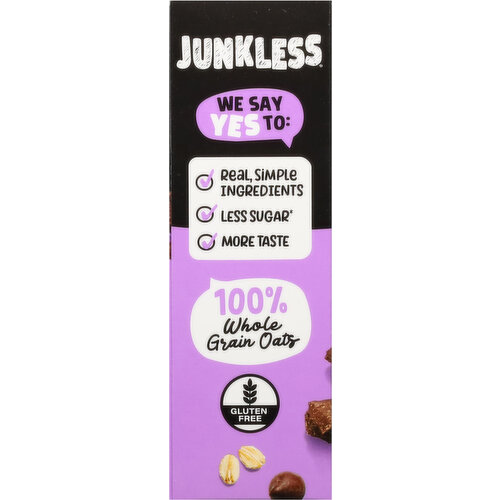 Junkless Chewy Double Chocolate Granola Bars
