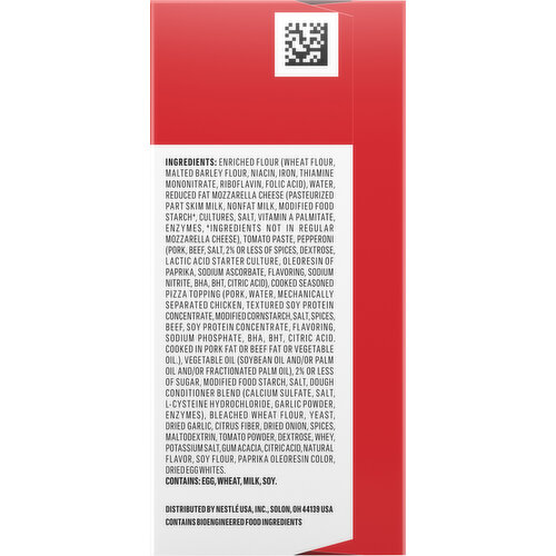 Hot Pockets Sandwich, Pepperoni & Sausage Pizza, Seasoned Crust, Italian Style