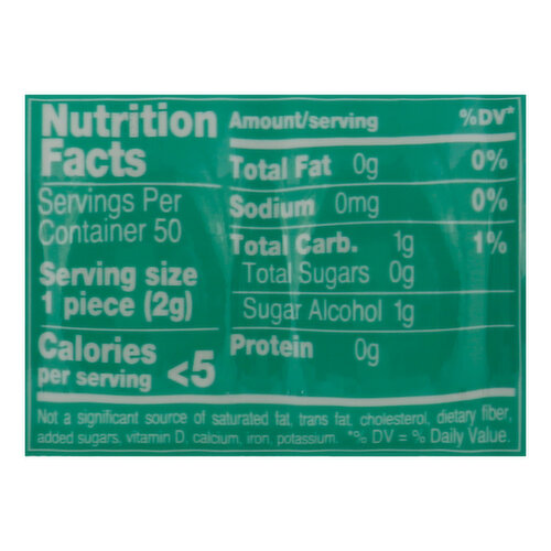 Mentos Gum, Sugarfree, Spearmint