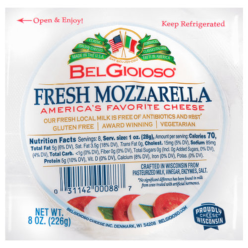 BelGioioso Cheese, Fresh Mozzarella