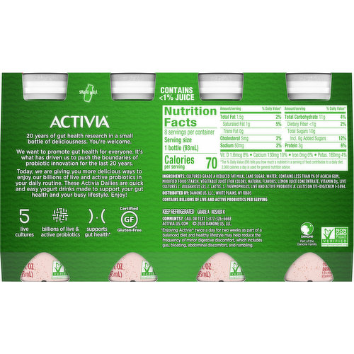 ACTIVIA DANONE ESP.S.AMAPOLA 4X120G