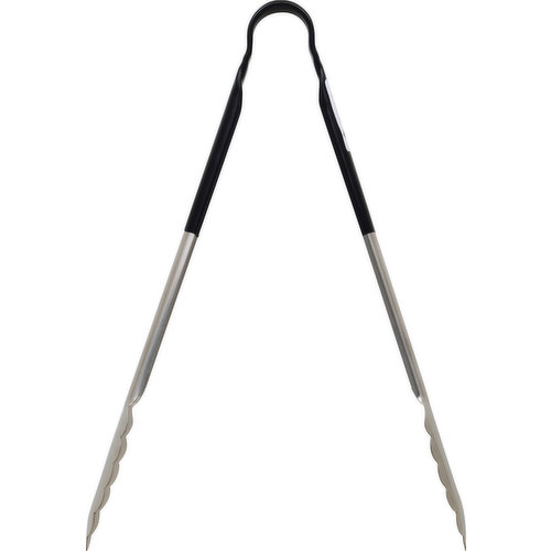 First Street Tongs, Balck, 12 Inch