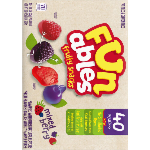 Funables Mixed Berry Fruity Snacks