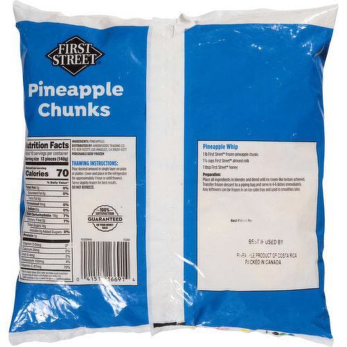 First Street Pineapple Chunks