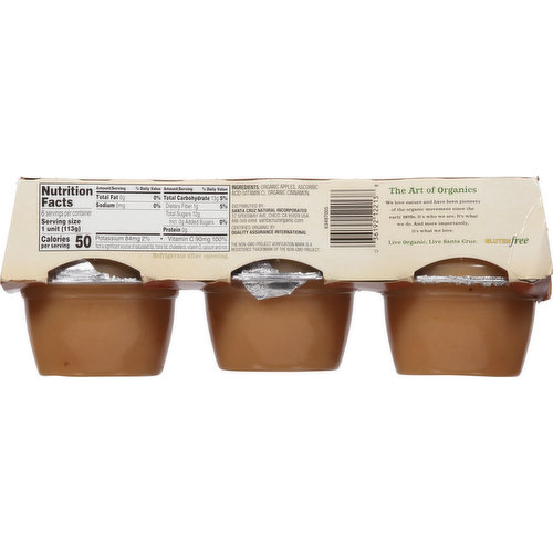 Santa Cruz Organic Sauce, Cinnamon Apple