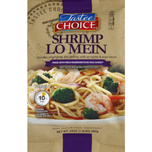 Tastee Choice Shrimp Lo Mein