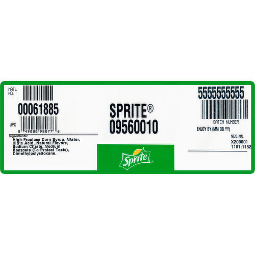 Sprite  Bag In Box, 5 Gallons