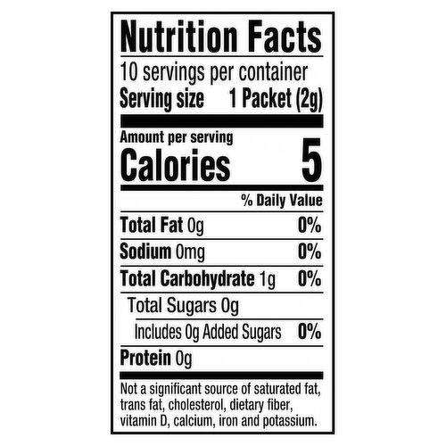 Crystal Light Zero Sugar Packets Lemon Iced Tea Drink Mix