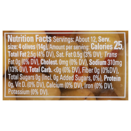 Early California Pimiento Stuffed Manzanilla Olives