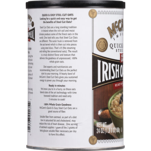 McCann's Oatmeal, Irish, Steel Cut