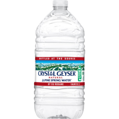 Crystal Geyser Natural Alpine Spring Water