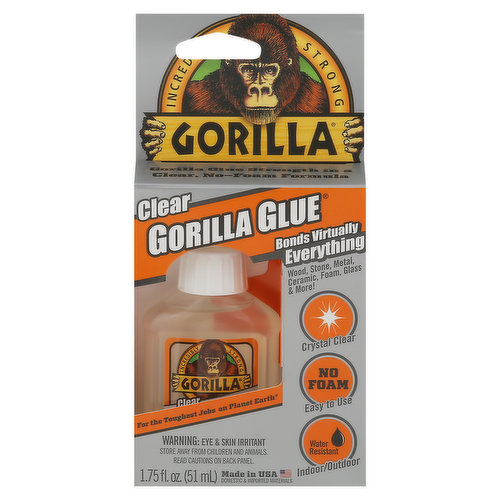 Gorilla Glue, Clear