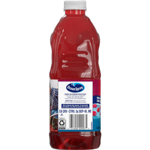 Ocean Spray Juice Cocktail, Cranberry, The Original