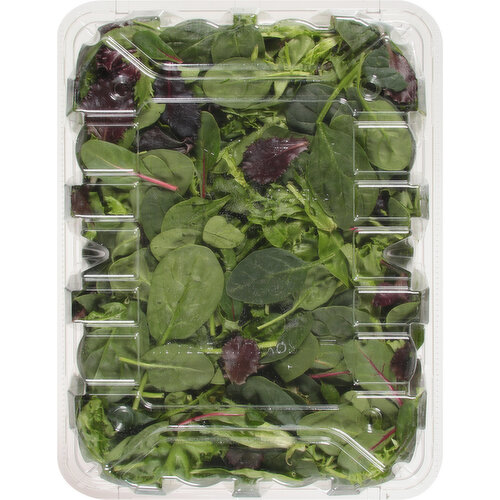 Sun Harvest Half & Half, Organic, Baby Spinach & Spring Mix