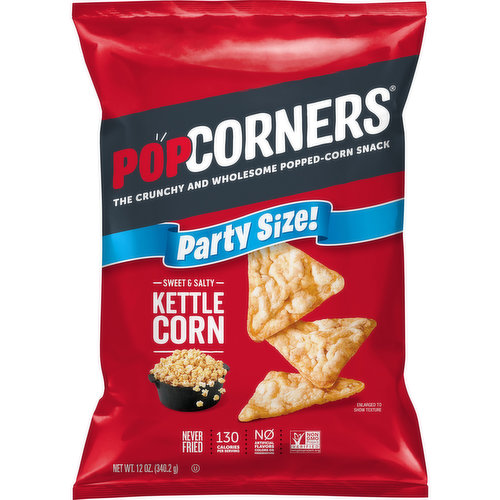 PopCorners Kettle Corn, Sweet & Salty, Party Size!