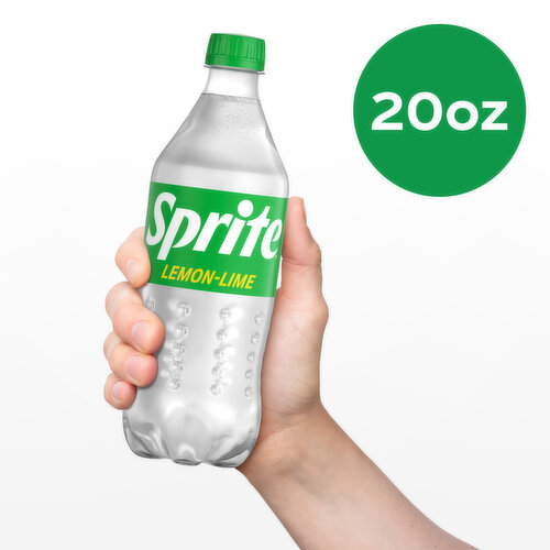Sprite Lemon Lime Soda Soft Drink 20 fl oz, 24 pack