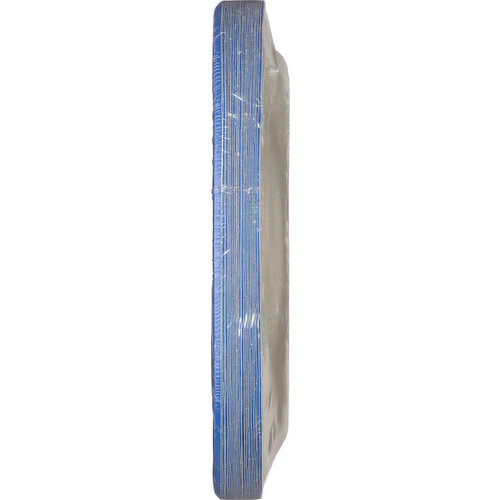 First Street Plates, Cobalt, 24 Count