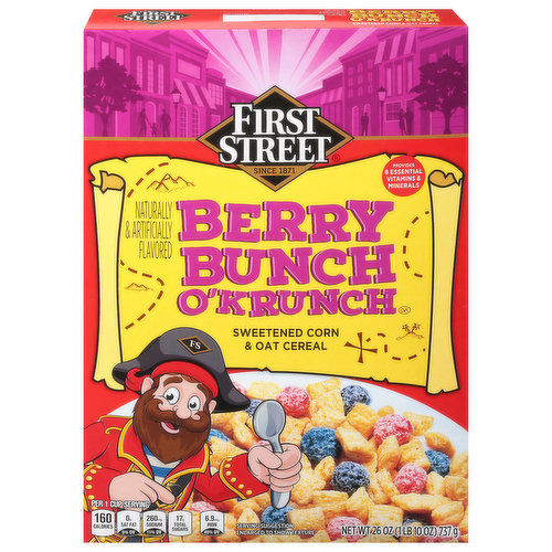 First Street Cereal, Berry Bunch O’Krunch