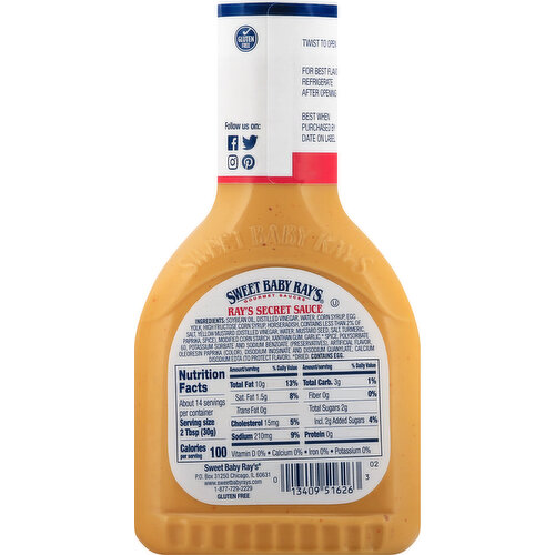 Sweet Baby Ray’s Ray's Secret Sauce Dipping Sauce