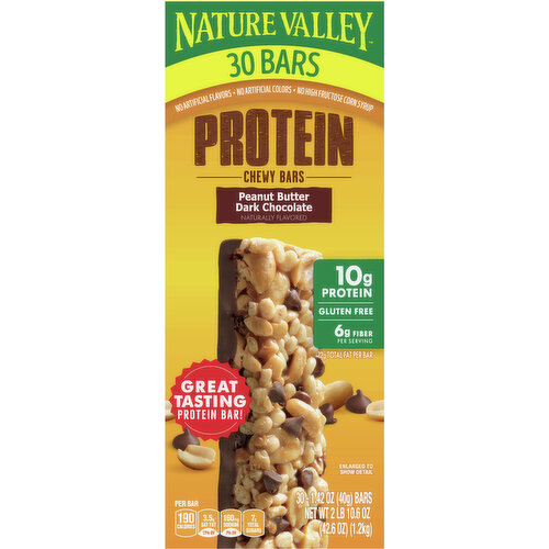 Nature Valley Peanut Butter Dark Chocolate Chewy Bars