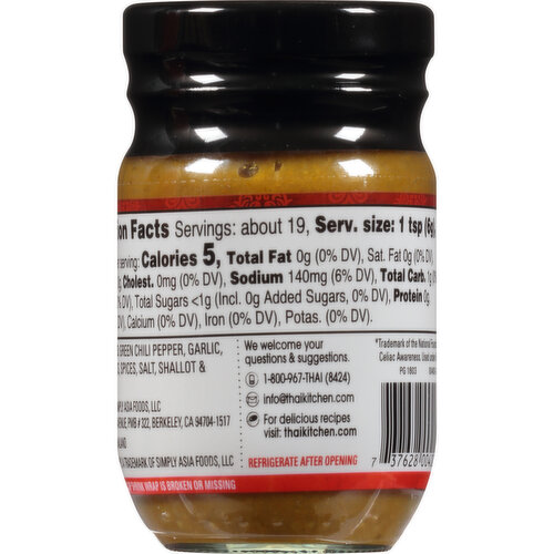 Thai Kitchen Gluten Free Green Curry Paste