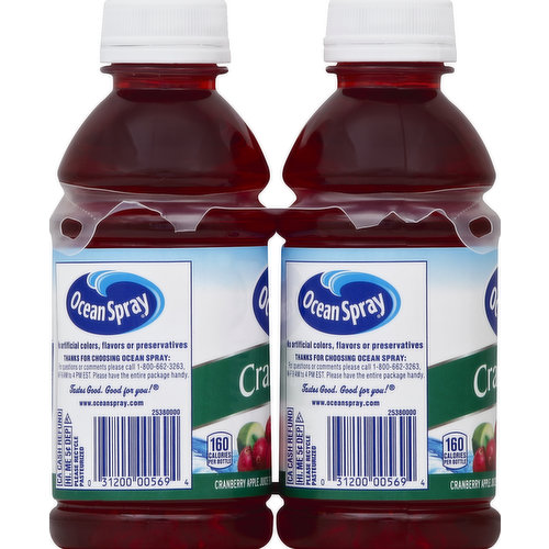 Ocean Spray Juice Drink, Cran-Apple - Smart & Final