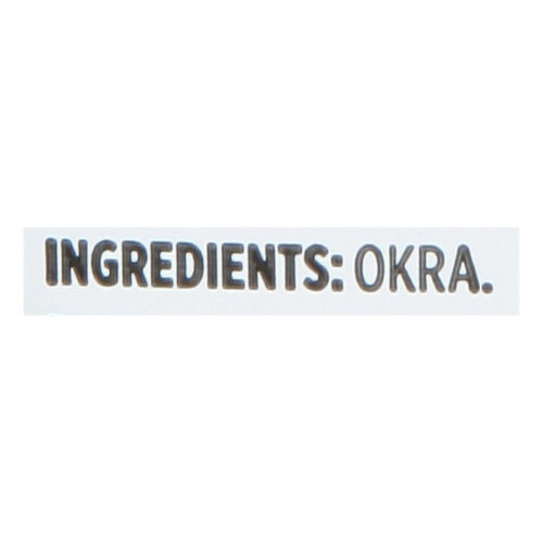 First Street Okra, Cut
