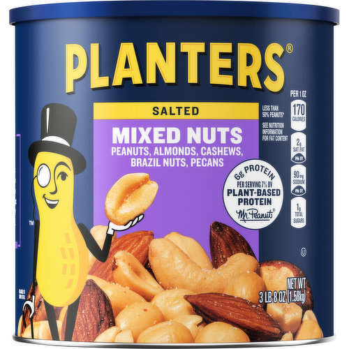 Planters Mixed Nuts, Salted - Smart & Final