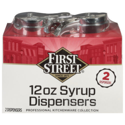 First Street Syrup Dispensers, 12 Ounce