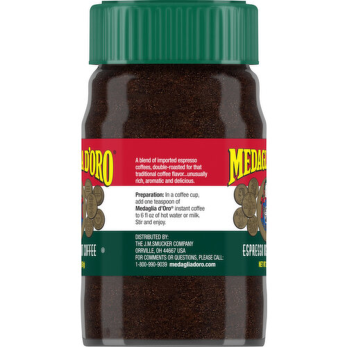 Medaglia d'Oro Instant Espresso Coffee