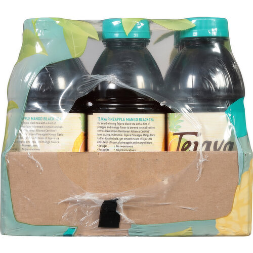 Tejava Black Tea, Pineapple Mango, Unsweetened