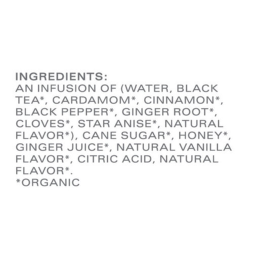 Tazo Organic Chai Latte Black Tea Concentrate