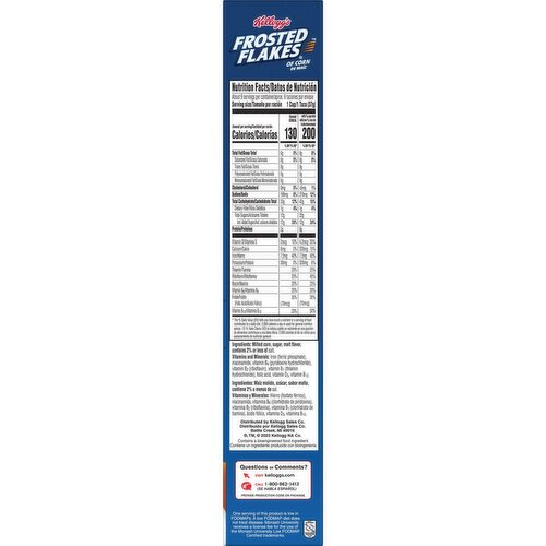 Frosted Flakes Breakfast Cereal, Original