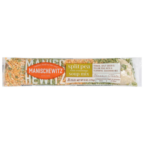 Manischewitz Soup Mix, Split Pea with Seasonings