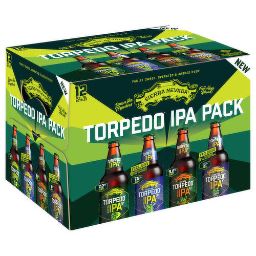 Sierra Nevada Sierra Nevada Torpedo IPA Pack Craft Beer 12 Pack (12oz Bottles)