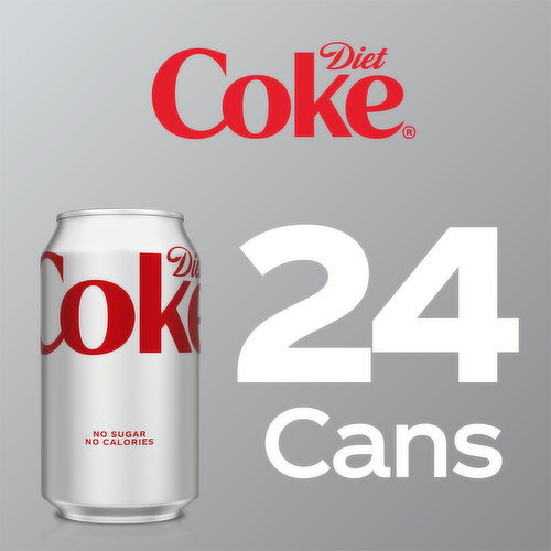Diet Coke Soda Soft Drink, 12oz
